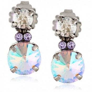 Sorrelli "Dixie" Circular Crystal Cluster Post Earrings - C511P0VXUSZ