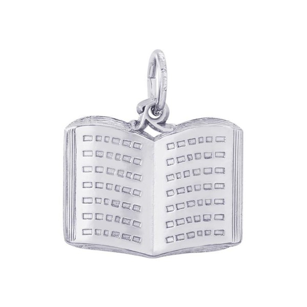 Rembrandt Sterling Silver Book Charm - CZ11JTDHAV7