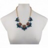 Lux Accessories Synthetic Turquoise Statement