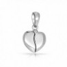 Bling Jewelry Sterling Opening Message in Women's Pendants