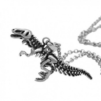 Controse Dinosaur Necklace Skeleton Stainless