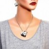 DianaL Boutique Pendant Necklace Earrings in Women's Pendants