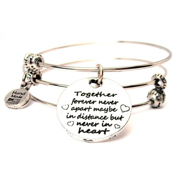 Together Forever Never Apart Triple Style Bracelet - CE11U9IEQN7