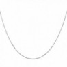 Flashing God 925 Sterling Silver 0.8mm Box Chain Super Thin Strong Italian Crafted Necklace 14-36 inches - CS17YIY7S6N