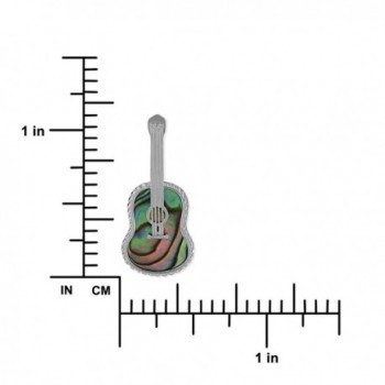 Sterling Silver Abalone Necklace Extender in Women's Pendants