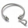 Stainless Steel Infinity Bangle Bracelet in Women's Bangle Bracelets