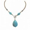 Unique Handmade Southwestern Jewelry Turquoise Pendant Necklace - CR11ZKTH8VH