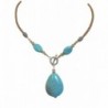 Unique Handmade Southwestern Jewelry Turquoise Pendant Necklace - CR11ZKTH8VH