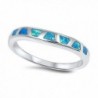 Wedding Engagement Anniversary Blue Sterling