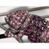 Alilang Amethyst Crystal Rhinestone Chameleon