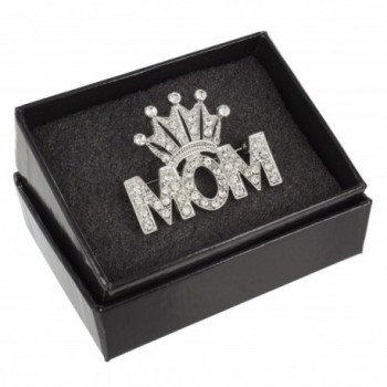 Mothers Crowned Rhinestone Crystal Brooch in Women's Brooches & Pins