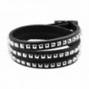 Leather Silver Simple Elegant Bracelet in Women's Wrap Bracelets