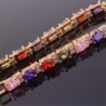 GULICX Plated Bracelet Coloured Zirconia