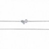BERRICLE Italian Rhodium Sterling Necklace