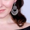 BaubleStar Bohemian Crescent Earrings Statement