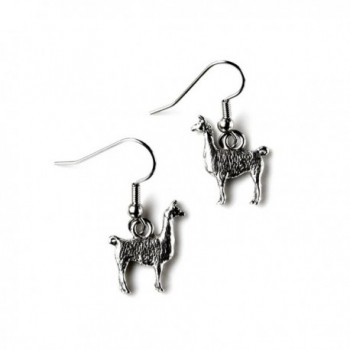 Llama French Loop Earrings - C511LYC3T85