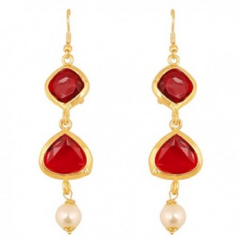 Touchstone Bollywood Exclusive Designer Earrings - CN186DINGXO