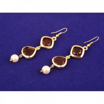 Touchstone Bollywood Exclusive Designer Earrings in Women's Drop & Dangle Earrings