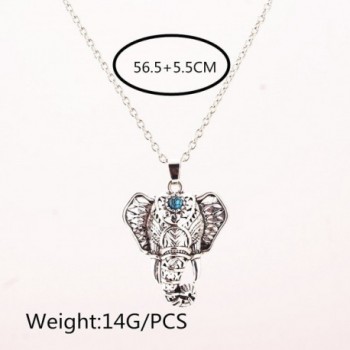 Cyntan Vintage Elephant Necklace Jewelry in Women's Pendants