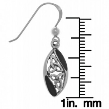 Jewelry Trends Sterling Trinity Earrings