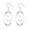 Gorgeous Teardrop Hoop Earrings Women Fashion Big Ear Rings Jewelry For Womens Girls - CI18394N32R
