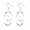 Gorgeous Teardrop Hoop Earrings Women Fashion Big Ear Rings Jewelry For Womens Girls - CI18394N32R