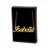 Name Necklace "Isabella" - 18K Yellow Gold Plated - CK11LEHDGLP