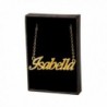 Name Necklace "Isabella" - 18K Yellow Gold Plated - CK11LEHDGLP