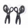 Scissors Post Stud Earrings Hairdresser Hair Stylist Gift - C811WAGE9OL