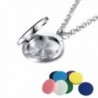 Essential Diffuser Necklace Aromatherapy Magnetic in Women's Lockets