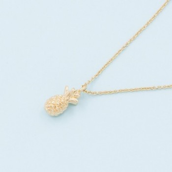 Geerier Pretty Pineapple Pendent Necklace in Women's Pendants