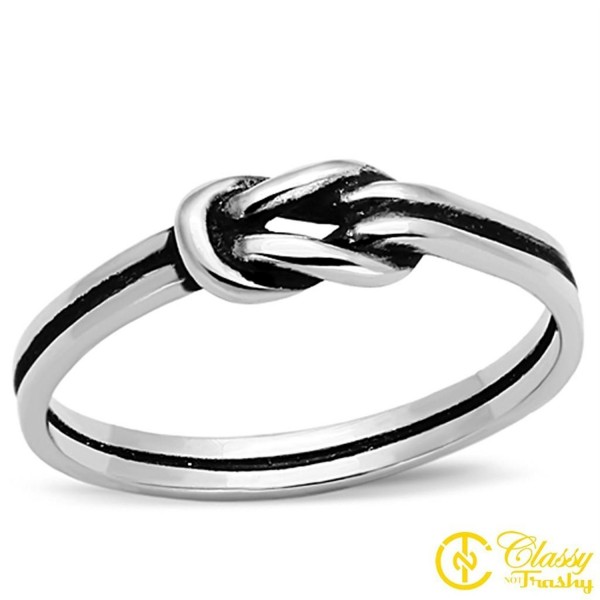 Women's Fashion Jewelry Ring- Premium Grade High Quality Stainless Steel- by Classy Not Trashy - CY11KV7DRCH