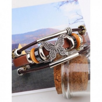 LNKRE JEWELRY Leather Pendants Bracelets in Women's Strand Bracelets