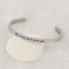 Semicolon Stamped Suicide Awareness Bracelet in Women's Cuff Bracelets