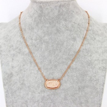 ERRU Framed Champagne Choker Necklace