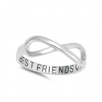 Infinity Friends Sterling Silver Friendship