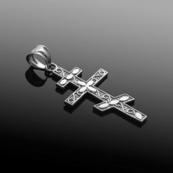 Sterling Russian Orthodox Pendant Necklace