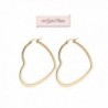 Plated Stainless Earrings Surgical 2 4inch in Women's Hoop Earrings