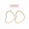 Plated Stainless Earrings Surgical 2 4inch in Women's Hoop Earrings