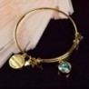 Miraclelove Bracelet Crystal Birthstone Expandable in Women's Bangle Bracelets