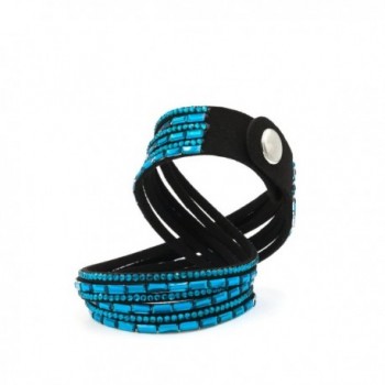 Yoshine Rhinestone Multilayer Bracelets Adjustable in Women's Bangle Bracelets