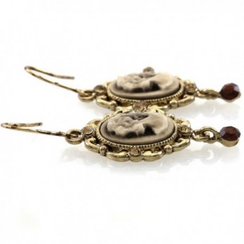 Brown Dangle Earrings Fashion Jewelry