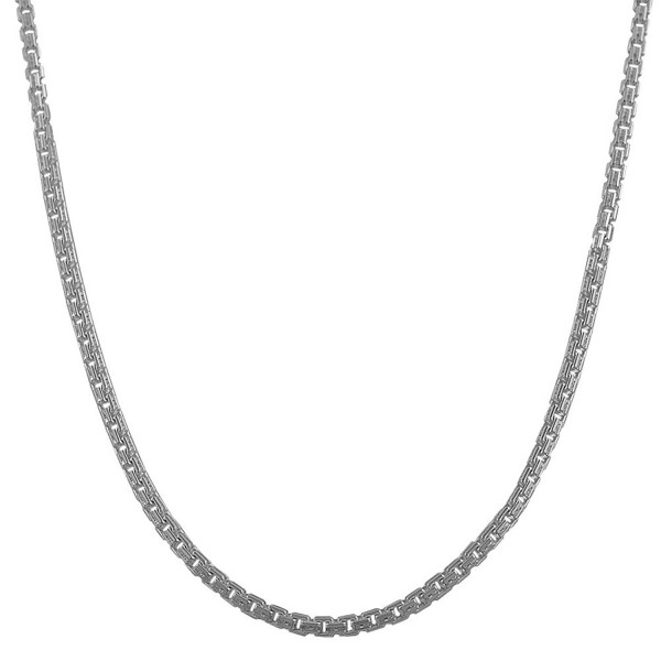 Sterling Silver 1.8-mm Diamond-cut Round Box Chain (18 Inch) - CF118DMR79V