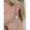 Mariell Vintage Wedding Earrings Zirconia in Women's Drop & Dangle Earrings