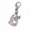 Pro Jewelry Clip-on "Artist Palette" Charm Dangling - CH11LXK8ZJ1