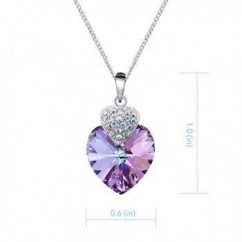 Pendant Necklace Swarovski Elements Crystal