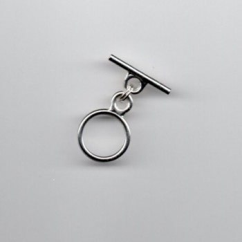 Silver Plated Toggle Necklace Extender