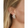 Mariell Shimmery Zirconia Occasion Earrings in Women's Stud Earrings