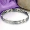 Titanium Steel Magnetic Therapy Bracelet in Women's Link Bracelets