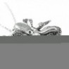 Controse Silver Toned Stainless Octopus Necklace in Women's Pendants